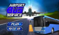 Prachtige Runway Bus Services 3D spel Screen Shot 0