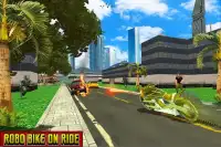 Flying Robot Bike Epic Battle Screen Shot 0