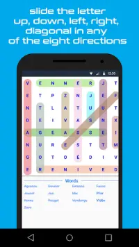 Word Search Puzzle : No Limits Screen Shot 3