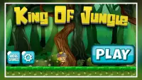 Angry King of Jungle – Jungle Run Adventure Game Screen Shot 0