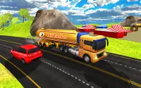 Oil Tanker Usa Truck Driver Transport Cargo 3D 🚚 Screen Shot 4