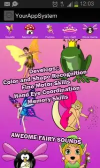 Fairy Games for Kids Free Screen Shot 2