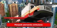 Memandu Kereta Simulator Permainan: Ambulans Screen Shot 3