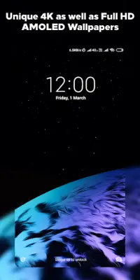 4K AMOLED Wallpapers - Live Wallpaper Changer Screen Shot 6