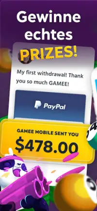 GAMEE Prizes: Geld verdienen Screen Shot 0
