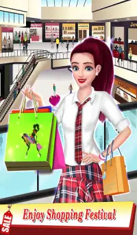 Shopping Mall Fashion Store High School Girl Game Screen Shot 14