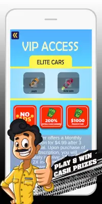 Smart Cabby - 2D Car Driving game Screen Shot 2