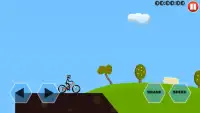 Bike racing hill climb 2D Screen Shot 2