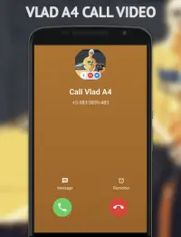 Vlad A4 Call Video and Chat Simulator Screen Shot 2