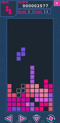 Puzzle -Tetris Screen Shot 0