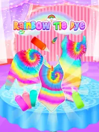 Rainbow Tie Dye – Summer Art Design Screen Shot 0