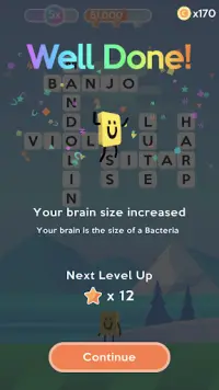 Letter Bounce - Word Puzzles Screen Shot 3