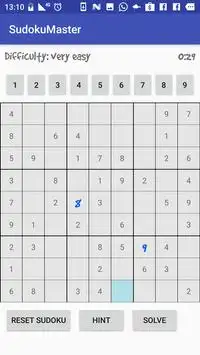 Sudoku Master Screen Shot 0
