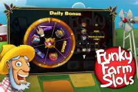 Funky Farm Slots - Big Jackpot Screen Shot 2