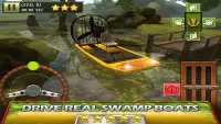 Swamp Boat Parking - 3D Racer Screen Shot 14