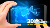 HoloLens Skeleton Dinosaurs 3D PRANK GAME Screen Shot 1