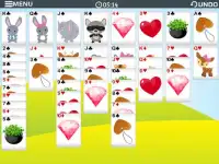 Freecell Valentine Game Screen Shot 8