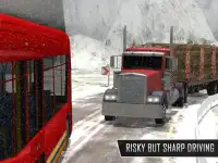 Snowy Bus Drive Screen Shot 11