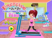 Exercise Workout And Detox Plan: Fitness For Kids Screen Shot 0