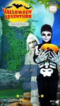 Hidden Mahjong: Halloween Adventure Screen Shot 0