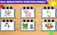 Cartoon Kids Jigsaw Puzzle Screen Shot 1
