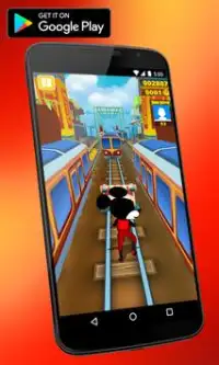 Mickey and Minnie Subway Surfer 3D Screen Shot 0