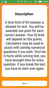 Real IQ test gratis Screen Shot 3