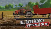 Real Tractor Farming & Harvesting 3D Sim 2018 Screen Shot 0