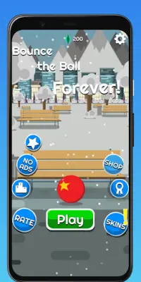 Bounce the Ball Forever Screen Shot 0