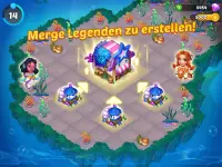 Merge Mermaids-magic puzzles Screen Shot 5