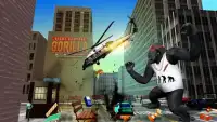 Gorilla Simulator Games: Giant Rampage Gorilla 3D Screen Shot 1