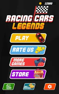 Top Down Super Car Arcade Racing - Straßenkämpfer Screen Shot 0