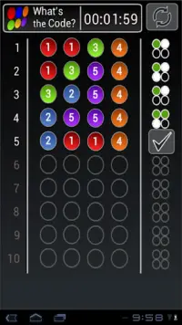 Whats the Code 👍🏻 Mastermind Game Screen Shot 10