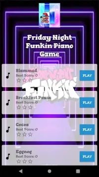 Friday Night Funkin Piano - Game Screen Shot 1