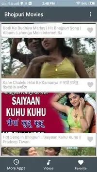 Hot Bhojpuri video Songs Screen Shot 0