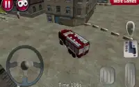 Fire Truck parking 3D Screen Shot 0