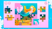 Mermaid Puzzles for Kids Screen Shot 3