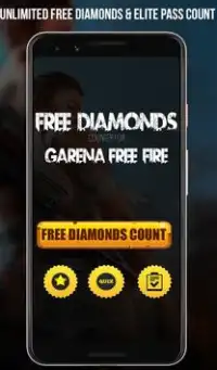 Free Diamonds & Elite Pass Calc For Free Fire-2019 Screen Shot 0