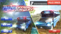 Offroad Police Bus Driver - Dangerous Duty Screen Shot 4