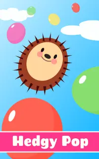 Hedgy Pop. Hedgehog balloons Screen Shot 4