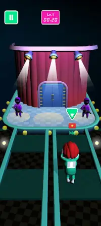 Squid Jump: Game Trò chơi con mực nhảy cầu kính Screen Shot 3