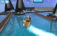 3D Лодка Парковка Гонки Sim Screen Shot 3
