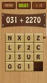 SmartSlide : free jigsaw word puzzle Screen Shot 3