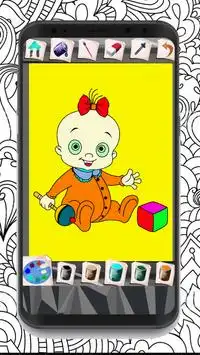 Baby Cute Coloring Books Screen Shot 3