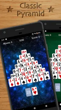 Pyramid Solitaire Free - Classic Card Game Screen Shot 0