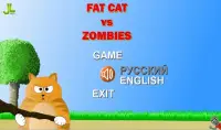 FAT CAT vs ZOMBIES Screen Shot 0