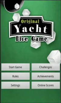 Dados Yacht juego original Screen Shot 0
