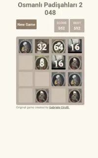 Sultans of Ottoman Empire 2048 Screen Shot 2