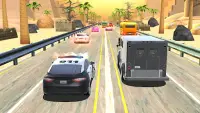 Traffic Car Racing: 3D Game Screen Shot 6