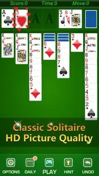 Solitaire Game Screen Shot 0